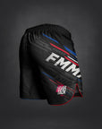Shorts de MMA Bar Tack x FMMAF "Drift" - Noir
