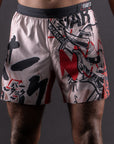 Bar Tack “ONI 鬼” AeroMax™ MMA Shorts - Sand