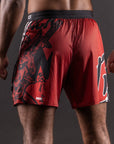 Bar Tack “ONI 鬼” AeroMax™ MMA Shorts - Sand
