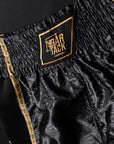 Shorts de Boxe Thai Bar Tack "Royal Boxing" - Noir