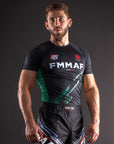 Rashguards Officiel Bar Tack x FMMAF "Drift" - Grade Vert