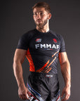Rashguards Officiel Bar Tack x FMMAF "Drift" - Grade Orange