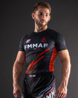 Rashguards Officiel Bar Tack x FMMAF "Drift" - Grade Orange