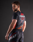 Rashguards Officiel Bar Tack x FMMAF "Drift" - Grade Orange