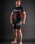 Rashguards Officiel Bar Tack x FMMAF "Drift" - Grade Orange