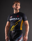 Rashguards Officiel Bar Tack x FMMAF "Drift" - Grade Jaune