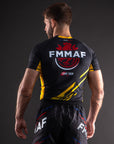 Rashguards Officiel Bar Tack x FMMAF "Drift" - Grade Jaune