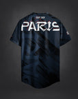 T-Shirt DryMax™ Lite Bar Tack "Warfare" Paris edition - Bleu Marine