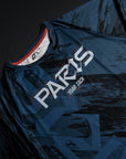T-Shirt DryMax™ Lite Bar Tack "Warfare" Paris edition - Bleu Marine
