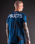 T-Shirt DryMax™ Lite Bar Tack "Warfare" Paris edition - Bleu Marine