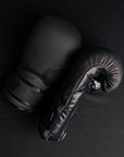 Gants de boxe Bar Tack "Striker" - Noir/Noir