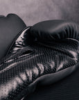 Gants de boxe Bar Tack "Striker" - Noir/Noir