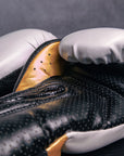 Gants de boxe Bar Tack "Striker" - Blanc/Or