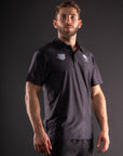 Polo DryMax™ Bar Tack x FMMAF "Officiel" - Noir