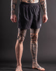 Short de MMA Bar Tack AeroMax™ "Warfare" - Noir