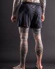 Short de MMA Bar Tack AeroMax™ "Warfare" - Noir