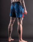 Short de MMA AeroMax™ "Warfare" Paris Edition - Bleu Marine