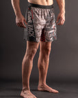 Short de MMA Bar Tack AeroMax™ "DGT Storm" - Sable