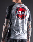 T-Shirt DryMax™ Bar Tack x Daniel Woirin "Arctic Camo" - Blanc/Noir