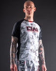 T-Shirt DryMax™ Bar Tack x Daniel Woirin "Arctic Camo" - Blanc/Noir