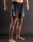 Short de MMA Bar Tack x FMMAF AeroMax™ "DRIFT" - Noir