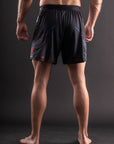 Short de MMA Bar Tack x FMMAF AeroMax™ "DRIFT" - Noir