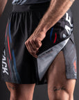 Short de MMA Bar Tack x FMMAF AeroMax™ "DRIFT" - Noir