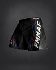 Short de MMA Bar Tack x FMMAF AeroMax™ "DRIFT" - Noir