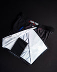 Short de MMA Bar Tack x FMMAF AeroMax™ "DRIFT" - Noir