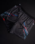 Short de MMA Bar Tack x FMMAF AeroMax™ "DRIFT" - Noir
