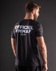 T-Shirt DryMax™ Bar Tack x FMMAF "Officiel" - Noir