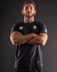 T-Shirt DryMax™ Bar Tack x FMMAF "Officiel" - Noir