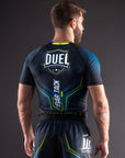 Rashguard Bar Tack x Duel Fighting - Bleu