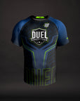 Rashguard Bar Tack x Duel Fighting - Bleu