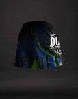 Short de MMA AeroLite™ Bar Tack x Duel Fighting - Bleu