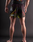 Short de MMA AeroLite™ Bar Tack x Duel Fighting - Rouge