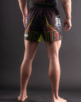 Short de MMA AeroLite™ Bar Tack x Duel Fighting - Rouge