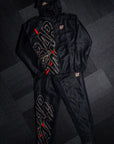 Bar Tack "Gravity" RipStop Track suit - Black/Gold
