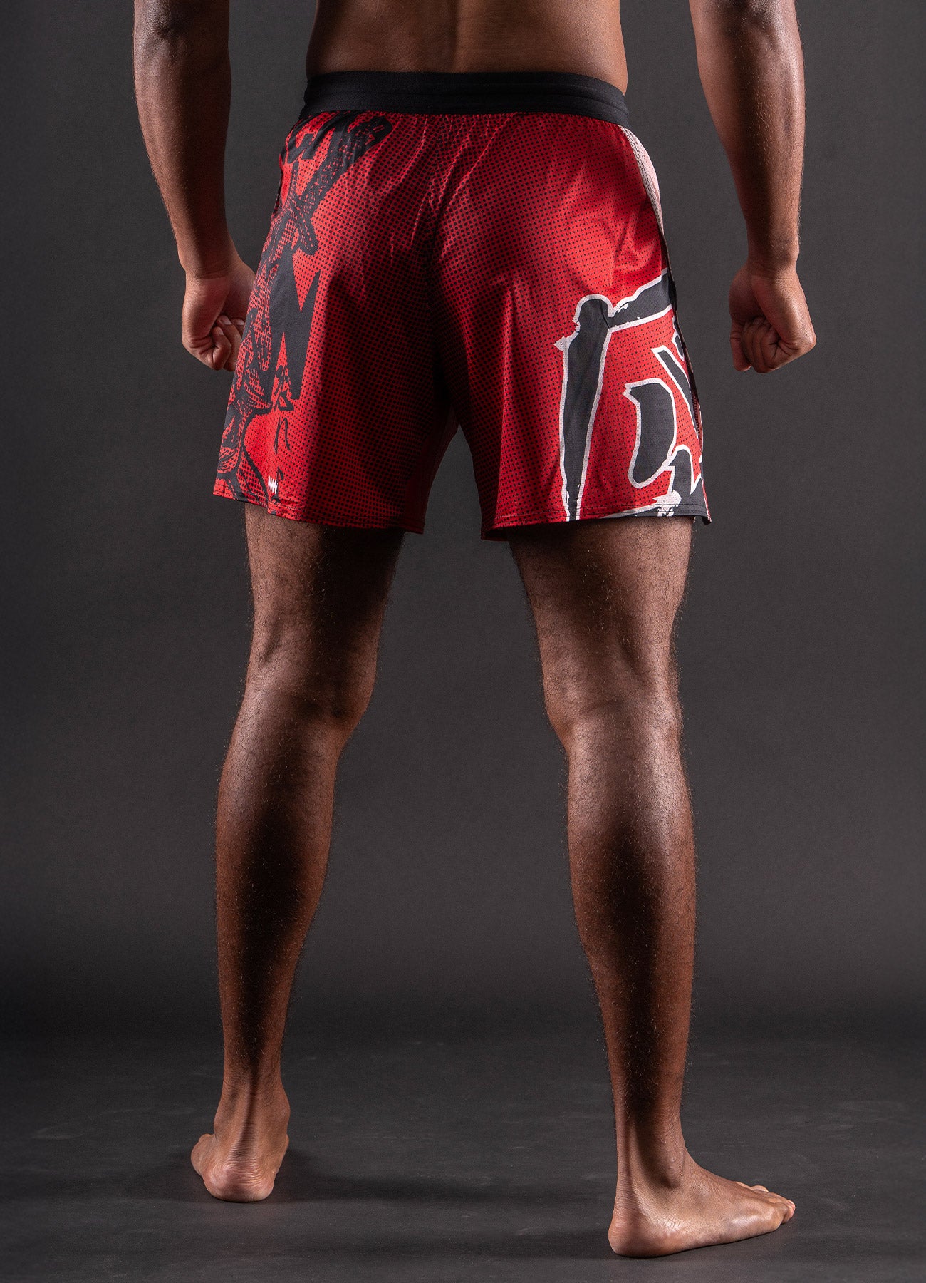 Short de MMA Bar Tack AeroMax™ «ONI 鬼» - Sable