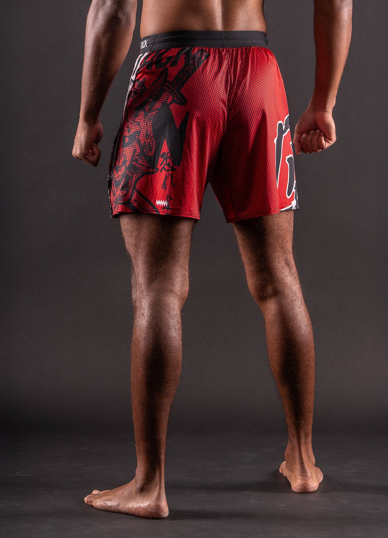 Short de MMA Bar Tack AeroMax™ «ONI 鬼» - Sable