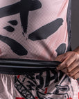 Rashguard Manches Courtes Bar Tack «ONI 鬼» - Sable