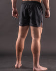 Short de MMA Bar Tack AeroLite™ «KUROGANE 黒鉄» - Noir