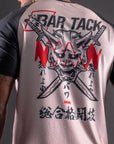 T-Shirt DryMax™ Manches Courtes Bar Tack "ONI 鬼" - Sable