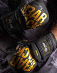 Gants de MMA Sparring Bar Tack Nova™ "Gravity" - Noir/Or
