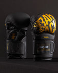 Gants de MMA Sparring Bar Tack Nova™ "Gravity" - Noir/Or