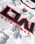 T-Shirt DryMax™ Bar Tack x Daniel Woirin "Arctic Camo" - Blanc/Noir