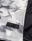 T-Shirt DryMax™ Bar Tack x Daniel Woirin "Arctic Camo" - Blanc/Noir