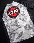 T-Shirt DryMax™ Bar Tack x Daniel Woirin "Arctic Camo" - Blanc/Noir