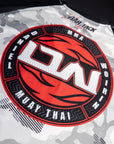 T-Shirt DryMax™ Bar Tack x Daniel Woirin "Arctic Camo" - Blanc/Noir