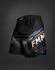 Shorts de MMA Bar Tack x FMMAF "Drift" - Noir